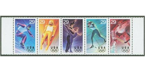 #2807-11 Winter Olympics, Five Singles