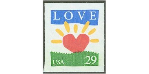 #2813 Love Sunrise, Single Stamp