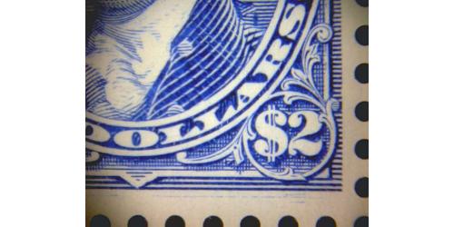 #2875v Madison Souvenir Sheet, Double Transfer