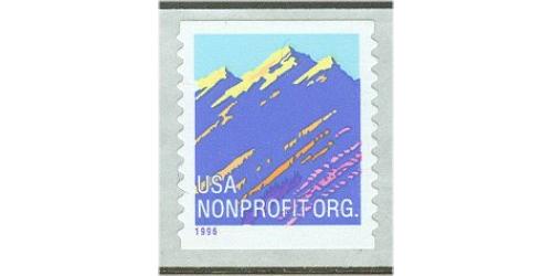 #2904A Mountain, S-A Coil Die-cut 11.5