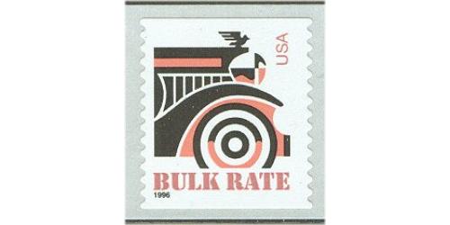 #2906 Automobile, S-A Coil Die-cut 11.5