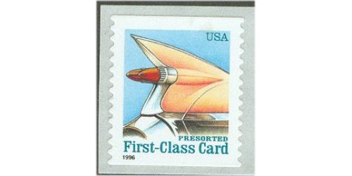 #2910 Tail Fin, S-A Coil Die-cut 11.5