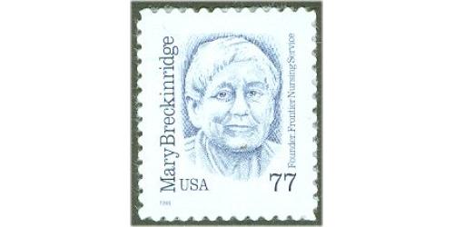 #2942 Mary Breckinridge, Nurse-midwife