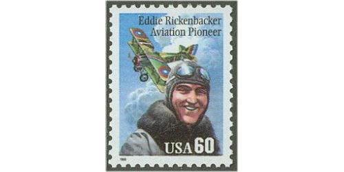 #2998 Eddie Rickenbacker WWI Fighter Ace, First Printing