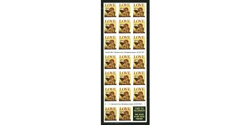 #3030a Love, Cherub Booklet of 20