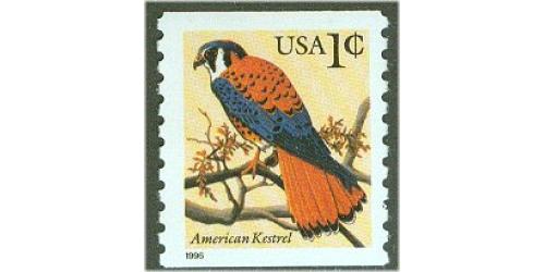 #3044a Kestrel, Coil - Reprint Large 1996 Date