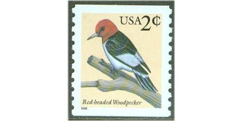 #3045 Red Headed Woodpecker, Coil