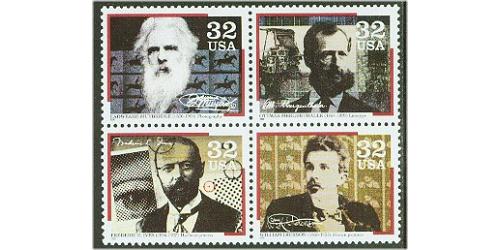 #3061-64 Pioneers of Communications, Four Singles