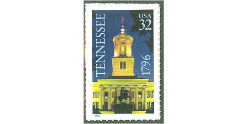 #3071 Tennessee Statehood Bicentennial, Self-adhesive