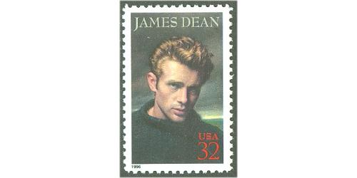 #3082 James Dean, Legends of Hollywood, Single Stamp