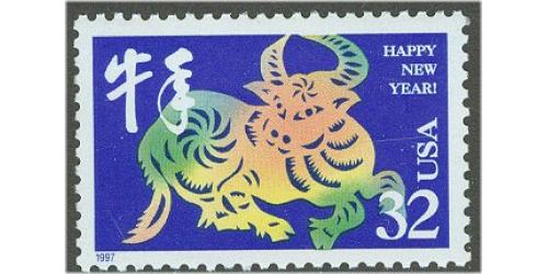 #3120 Lunar New Year, Year of the Ox