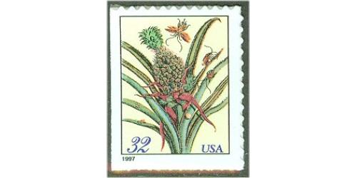 #3129 Pineapple, Merian Botanical Prints, Booklet Single
