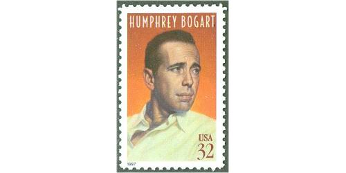 #3152 Humphrey Bogart, Legends of Hollywood, Single Stamp