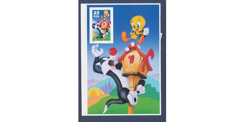 #3205c *FREE Sylvester & Tweety, Imperforate, Single Stamp