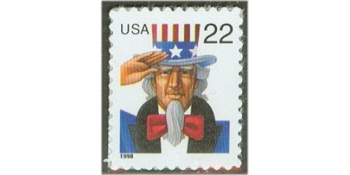 #3259 Uncle Sam, Die-cut 10.8