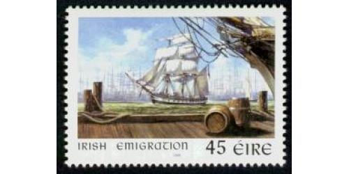 #3286 Ireland #1168 Irish Immigration, Joint Issue