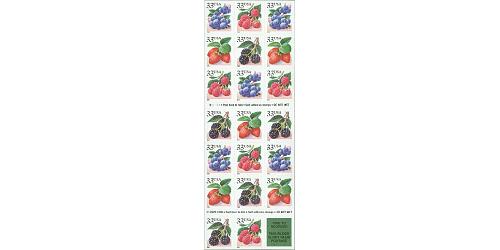 #3297b Fruit Berries, Convertible Pane of 20