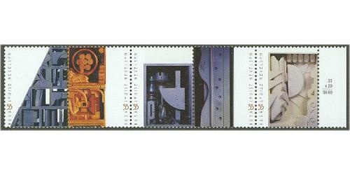 #3379-83 Louise Nevelson, Wood sculptures, Set of Five Singles