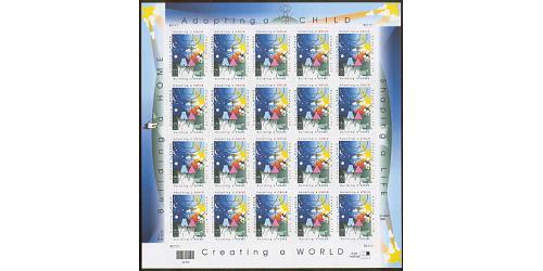#3398 Adoption, Sheet of 20