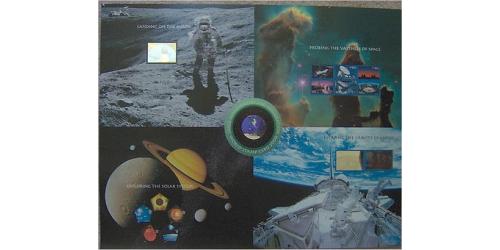 #3409-3413 Space Achievements Press Sheet