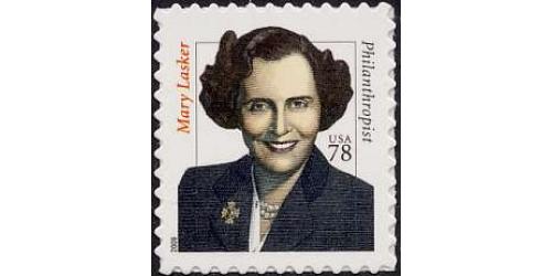 #3432B Mary Lasker, Health Activist, Distinguished American