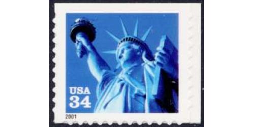 #3485bv Booklet Single from #3485b Convertible Booklet of 20