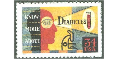 #3503 Diabetes Awareness, Self-adhesive