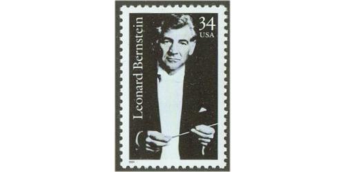 #3521 Leonard Bernstein, Conductor