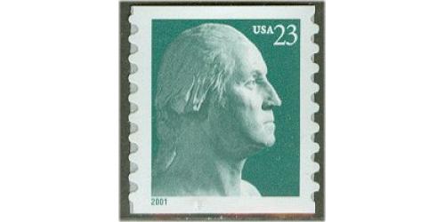 #3617 George Washington, Coil S-A (2002)
