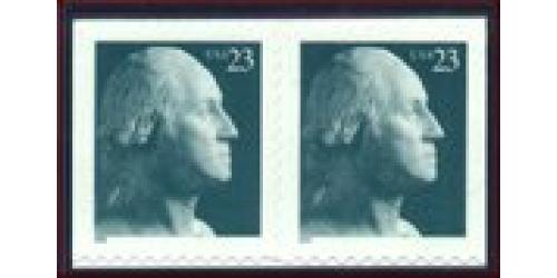 #3619h Washington (Pair, #3618 at left, 3619 at right)