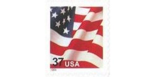 #3636D USA & Flag, Booklet Single "2004" Year Date
