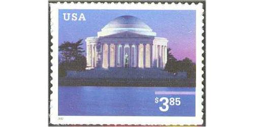 #3647A Jefferson Memorial, "2003" Year Date