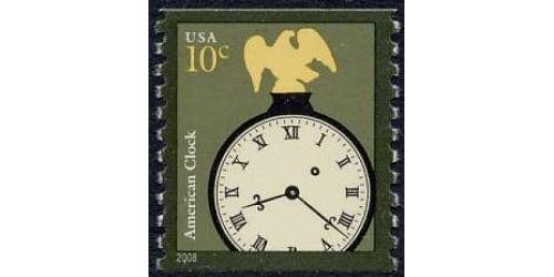 #3763 American Clock, Coil Reprint "2008" Year Date