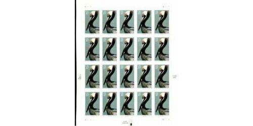 #3774 Pelican Island, Pane of 20
