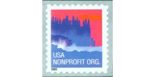 #3785 Sea Coast, Dark Bold "2003" Self-adhesive