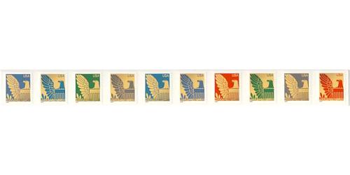 #3792d-3801d American Eagle, Set of 10 Singles, 2005 Year Date