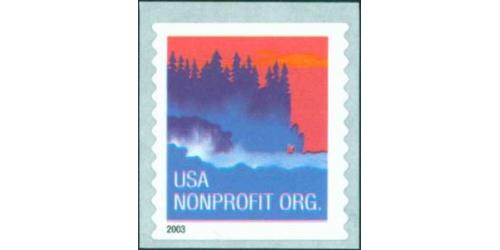 #3874a Sea Coast Coil, Small "2003" Self-adhesive