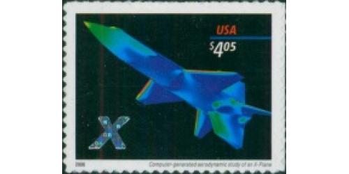 #4018 X-Plane, Priority Mail