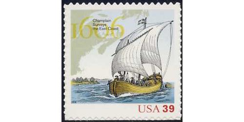 #4073 400th Anniversary Samuel De Champlain's Survey