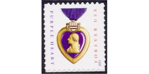 #4704 Purple Heart and Ribbon (2012)