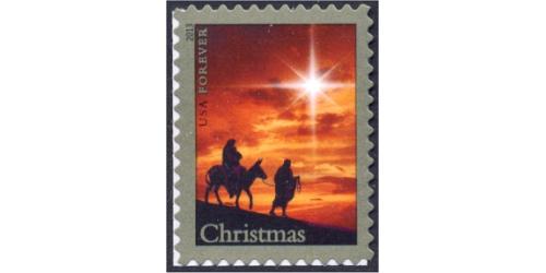 #4813 Holy Family Christmas, Sheet Stamp, 2013