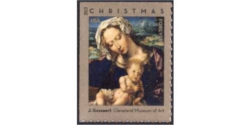 #4815 Virgin and Child, Jan Gossaert, Booklet Single