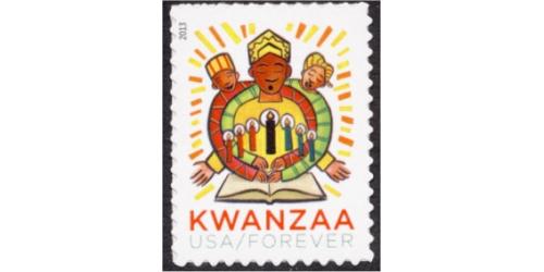 #4845 Kwanzaa, (Issued in 2013)