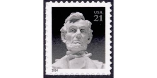 #4860 Abraham Lincoln, Die Cut 11