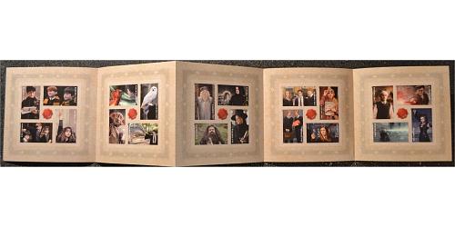#4825-44 Harry Potter, Complete Set of 20 Stamps from Booklet