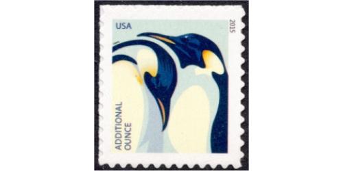 #4989 Emperor Penguins, Die Cut 10¾