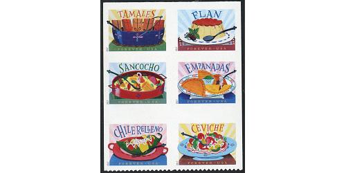 #5197a Delicioso, Booklet Block of Six