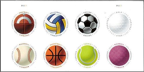 #5210a Have A Ball, Block of Eight