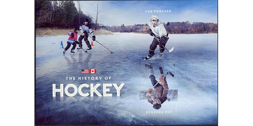 #5253c History of Hockey, Souvenir Sheet