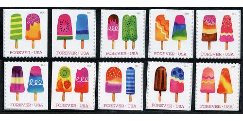 #5285-94 Frozen Treats, Set of Ten Singles